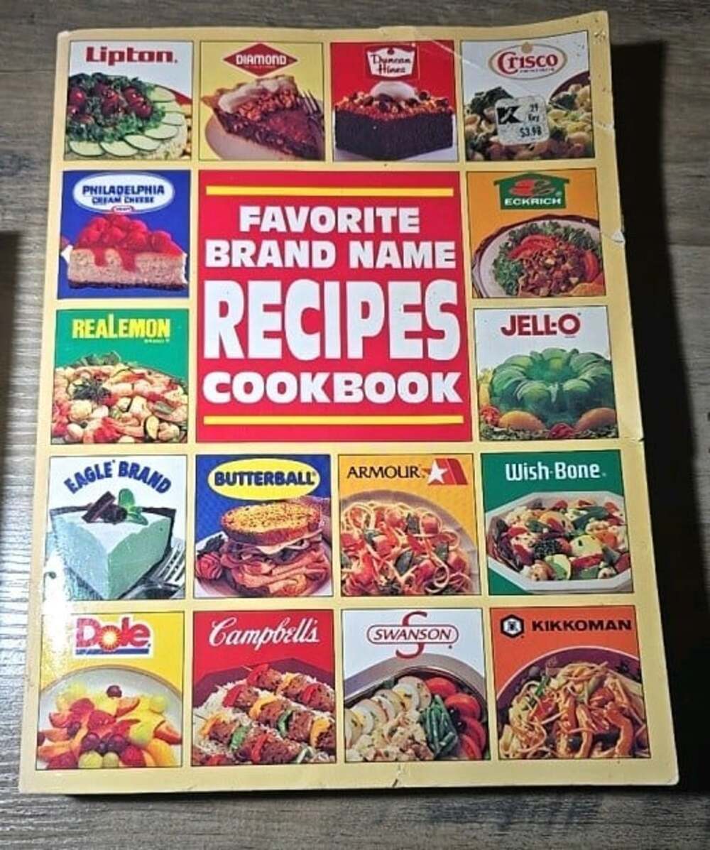 Favorite Brand Name Recipes Cookbook (Rare, 1991 PB) Campbell’s Jell-O Lipton